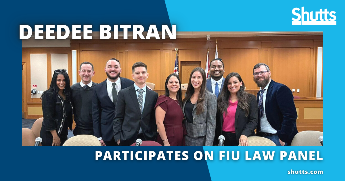 Deedee Bitran Participates on FIU Law Panel