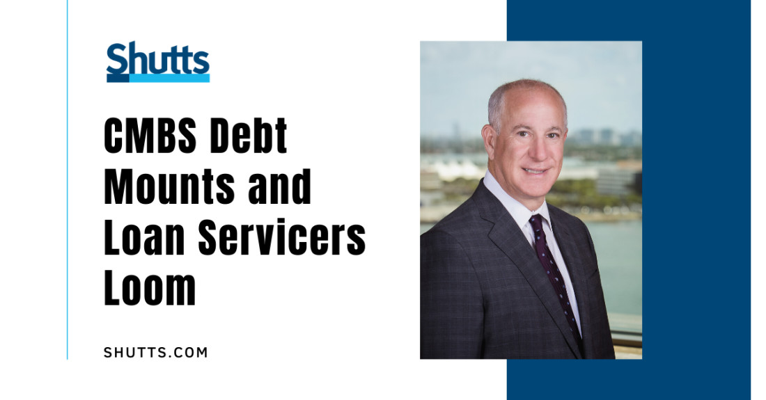 Lee Macskon speaks about CMBS Debt to The Real Deal