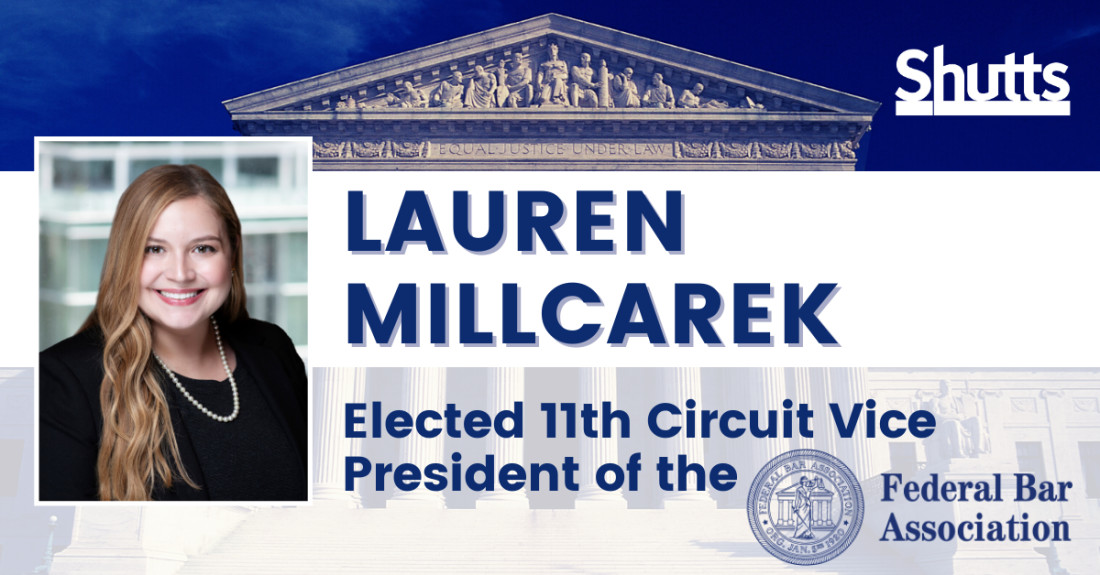 Lauren Millcarek Elected 11th Circuit Vice President of the Federal Bar Association 