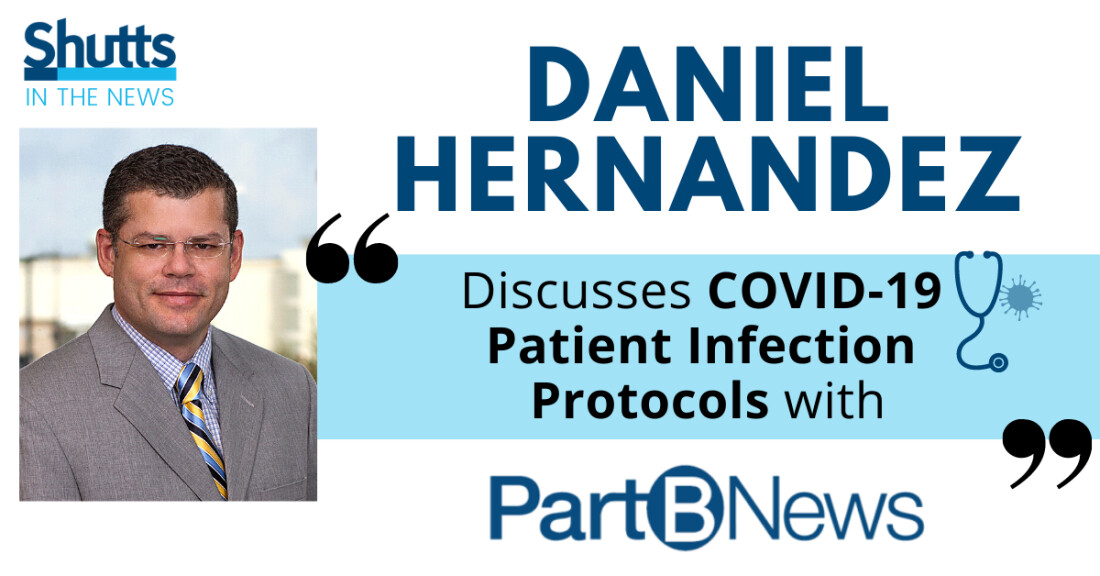 Daniel Hernandez Discusses COVID-19 Patient Infection Protocols with PartBNews