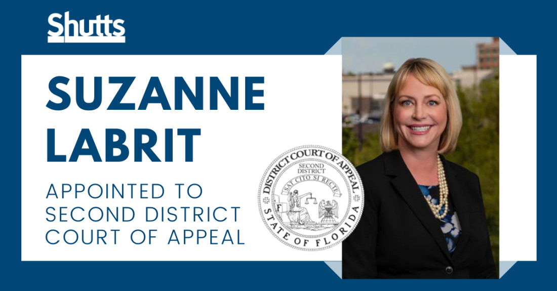 Suzanne Labrit Appointed to Second District Court of Appeal