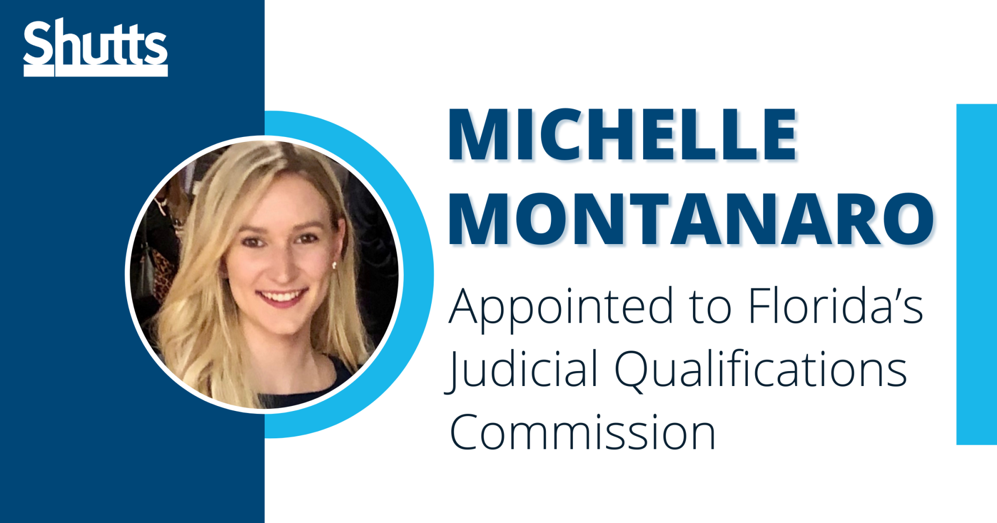 Michelle Montanaro Appointed to Florida Judicial Qualifications Commission
