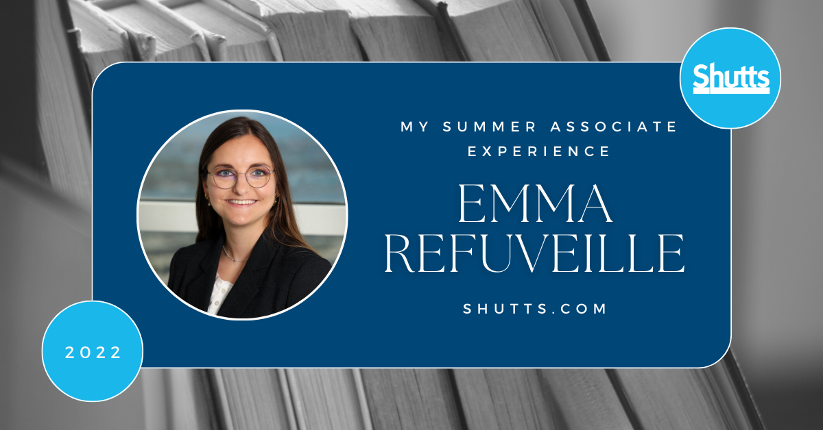 My Summer Associate Experience: Emma Refuveille