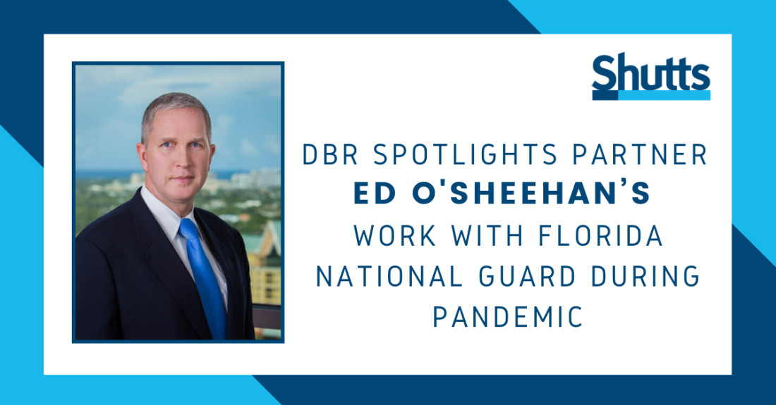 Ed O'Sheehan Profile in DBR - June 2020