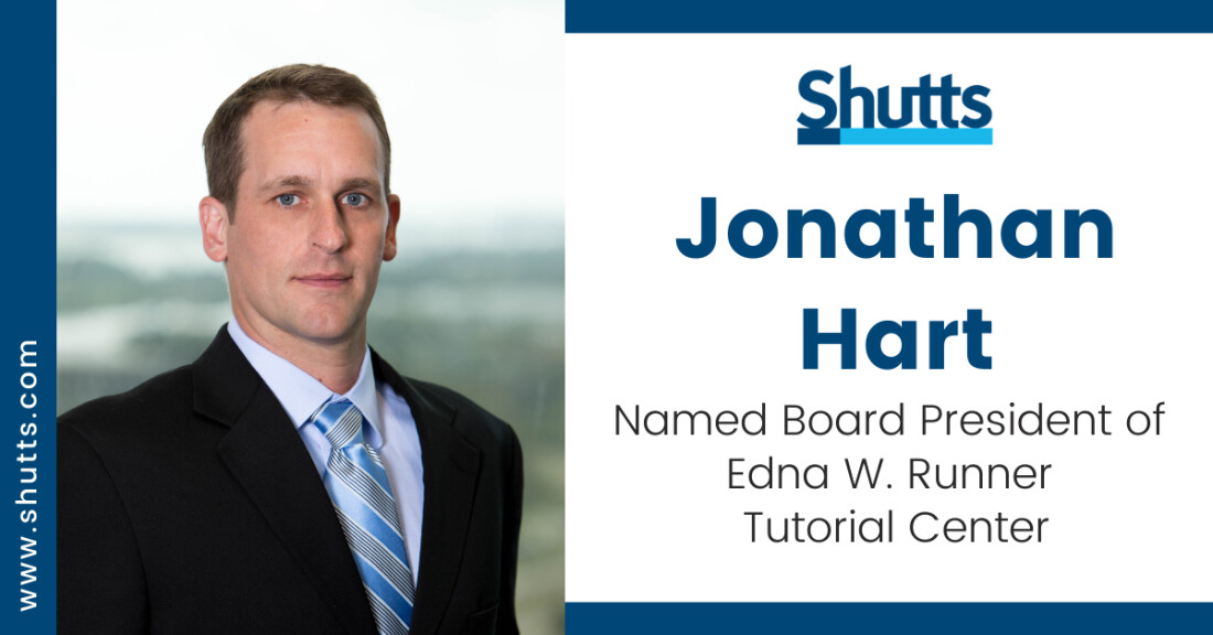 Jonathan Hart Elected Board President of Runner Tutorial Center