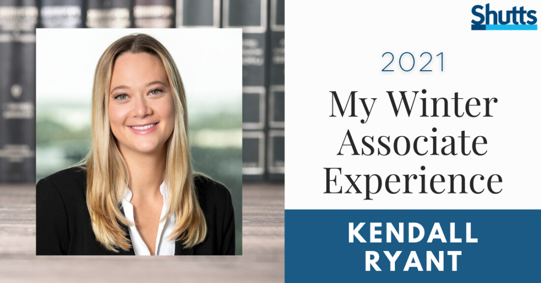 My Winter Clerkship Experience: Kendall Ryant