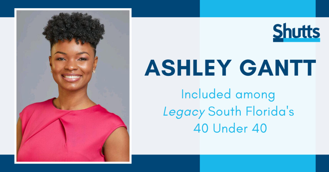 Ashley Gantt - Legacy Magazine 40 Under 40