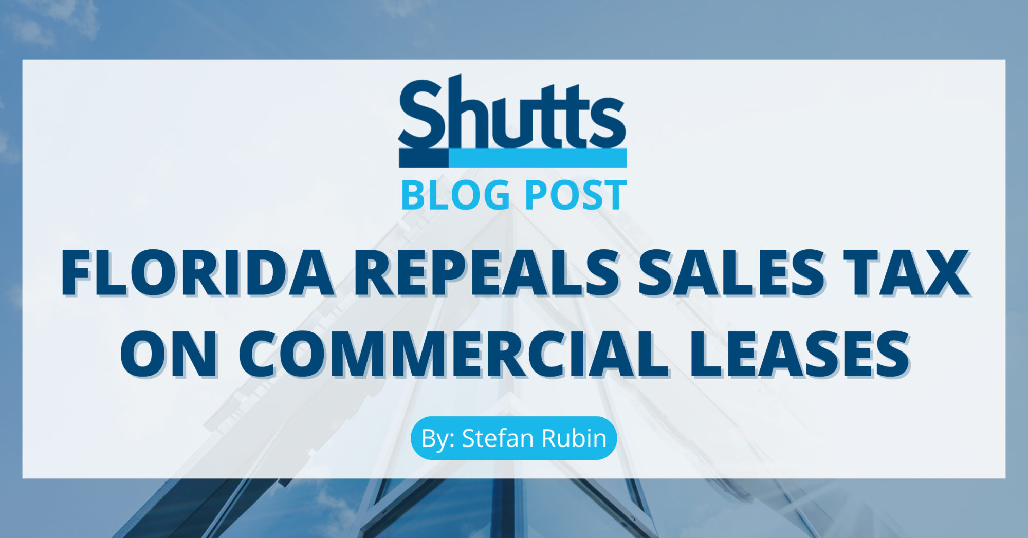 Florida Repeals Sales Tax on Commercial Leases