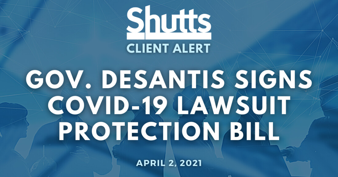 COVID-19 Protection Bill - Client Alert