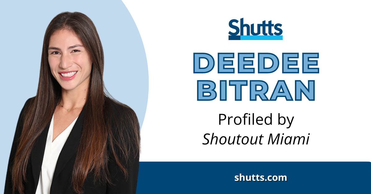 Deedee Bitran Profiled by Shoutout Miami