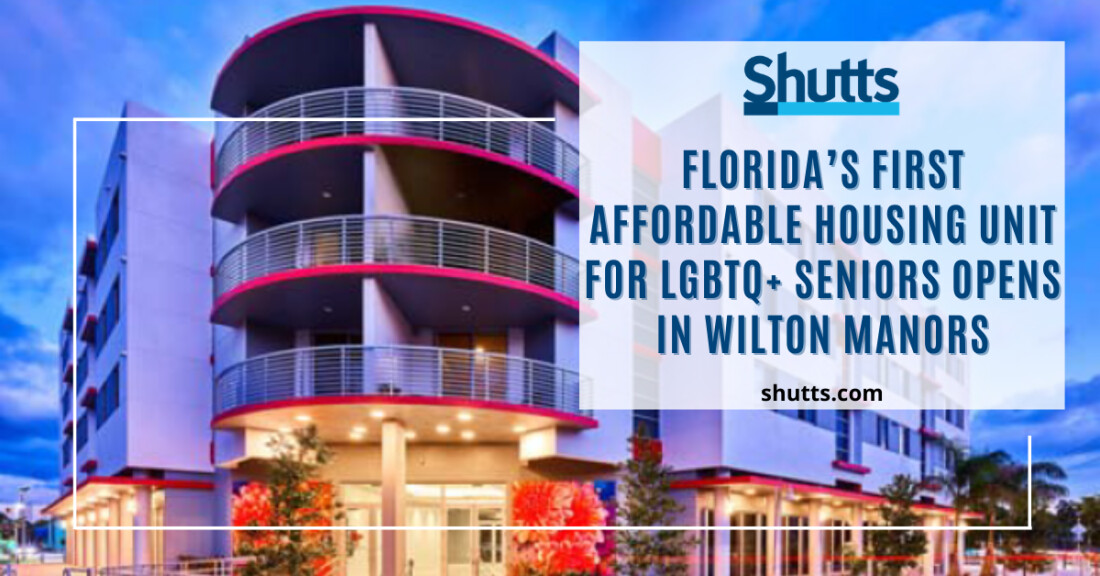 Florida's First Affordable Housing Unit for LGBTQ+ Seniors Opens in Wilton Manors