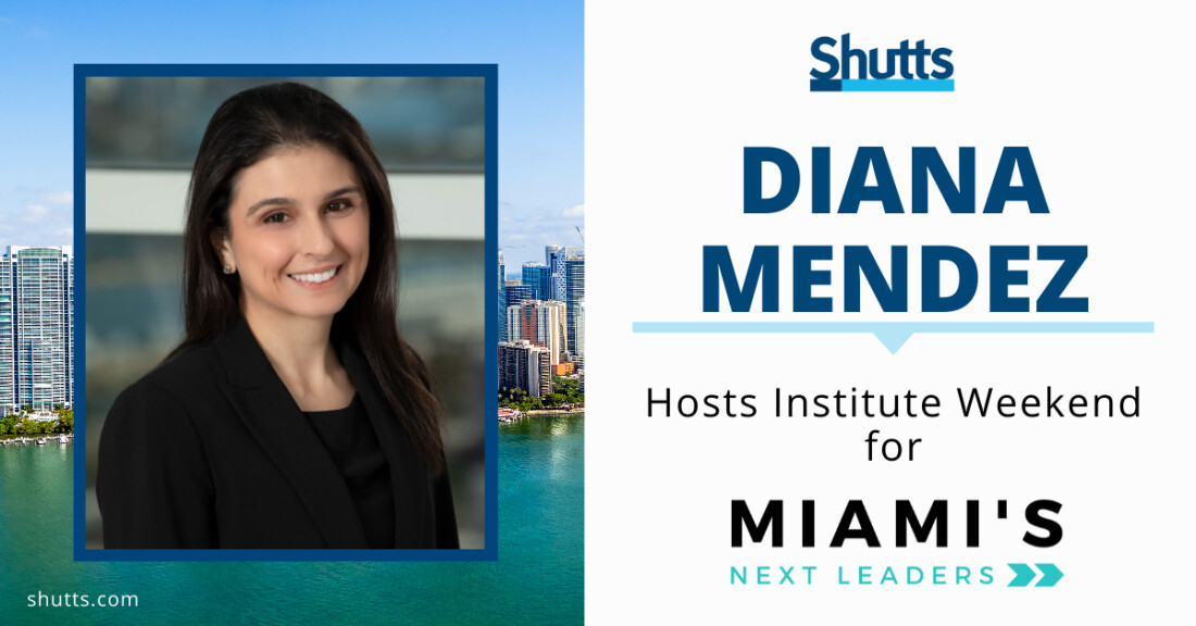 Diana Mendez Hosts Institute Weekend for Miami’s Next Leaders