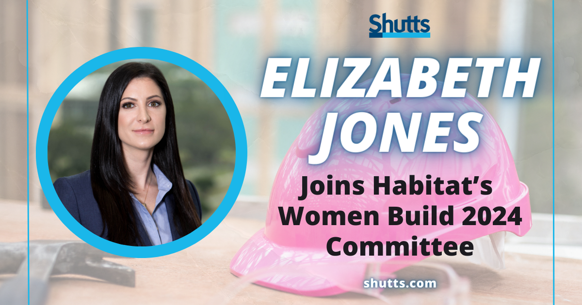 Elizabeth Jones Joins Habitat’s Women Build 2024 Committee