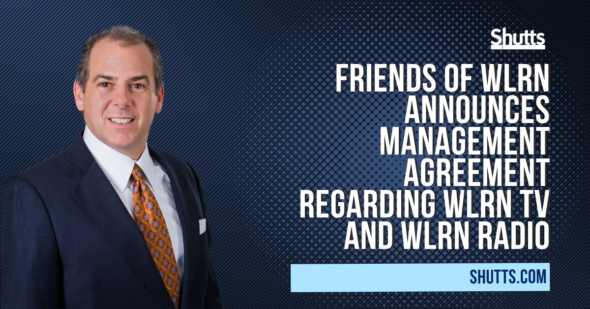 Friends of WLRN Announces Management Agreement