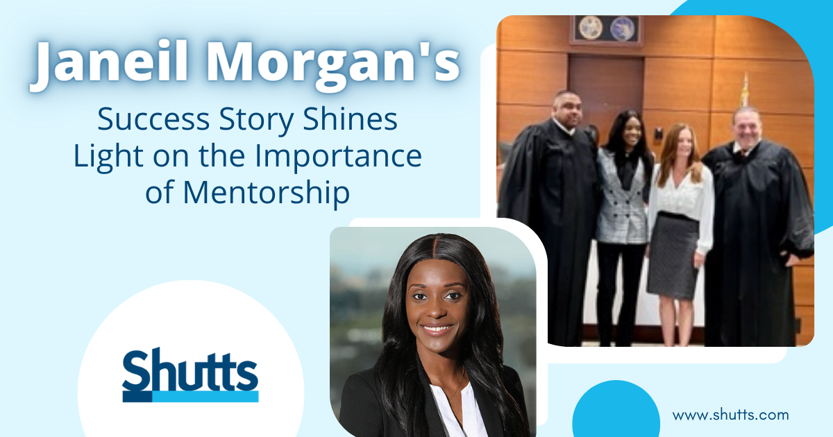 Janeil Morgan Success Story Shines Light on the Importance of Mentorship