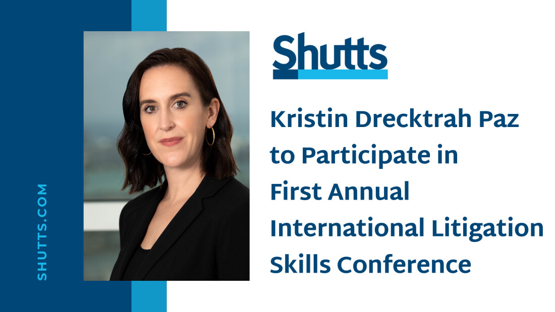 Kristin Paz to Participate in First Annual Litigation Skills Conference