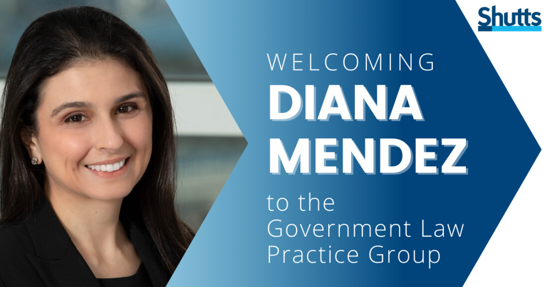 Shutts Announced Addition of Diana C. Mendez as Partner in Miami