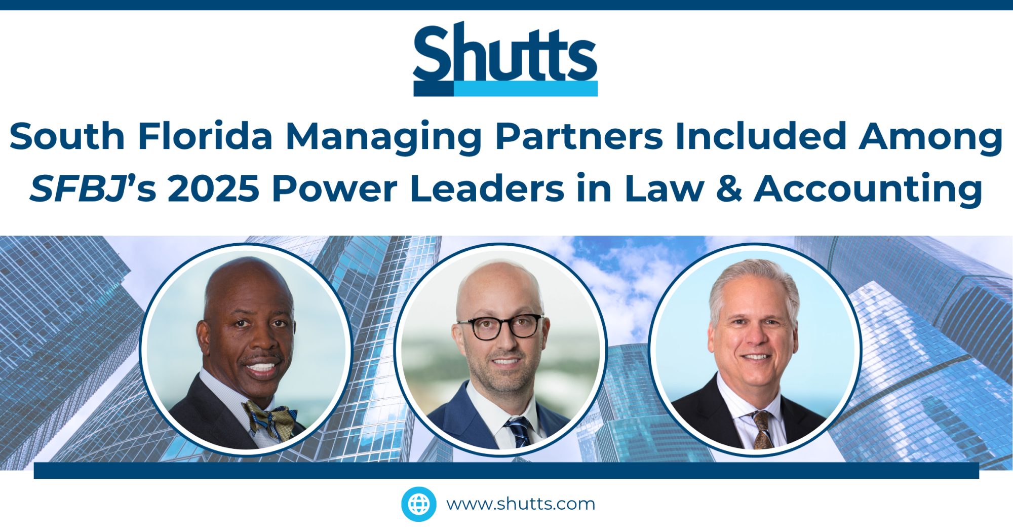 South Florida Managing Partners Included Among SFBJ’s 2025 Power Leaders in Law & Accounting