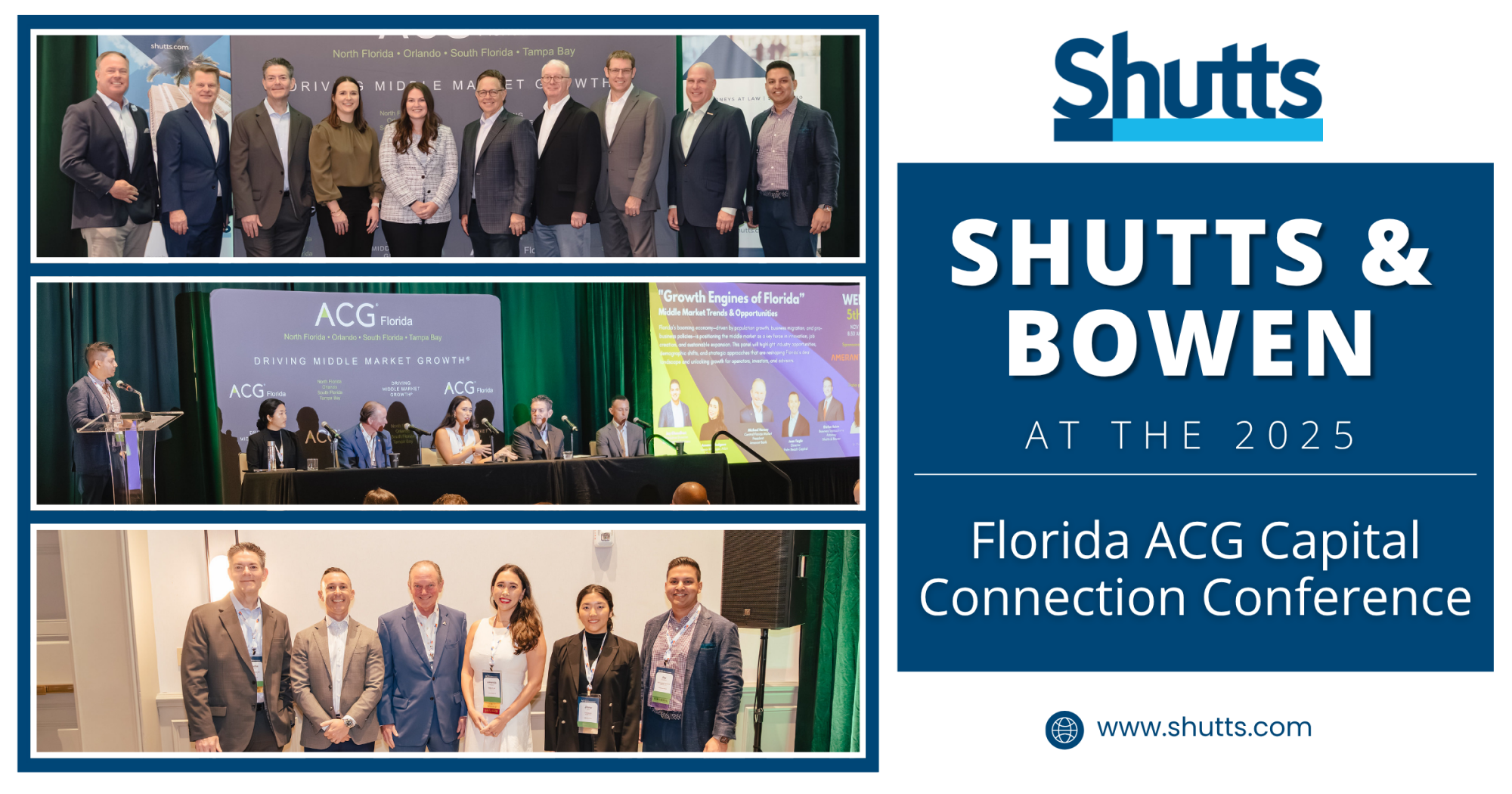 Shutts & Bowen at the 2025 Florida ACG Capital Connection Conference
