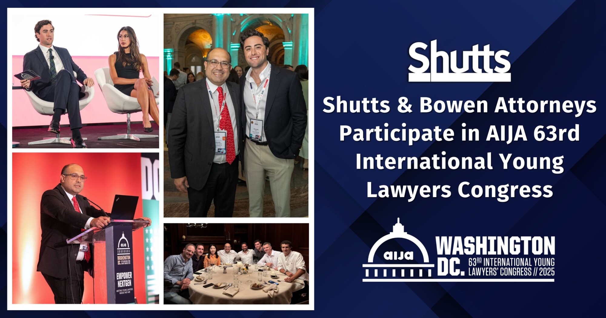 Shutts & Bowen Attorneys Participate in AIJA 63rd International Young Lawyers Congress