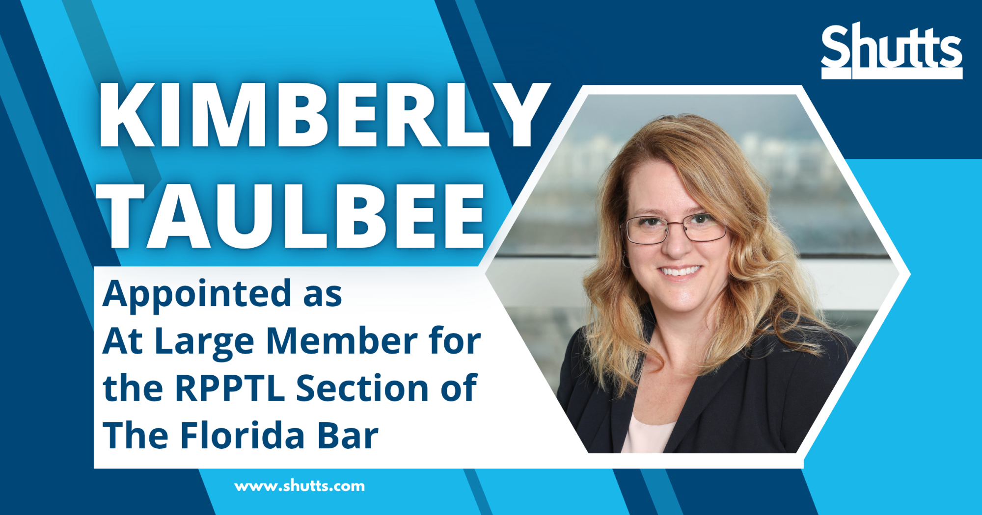 Kimberly Taulbee Appointed as At Large Member for the RPPTL Section of the Florida Bar
