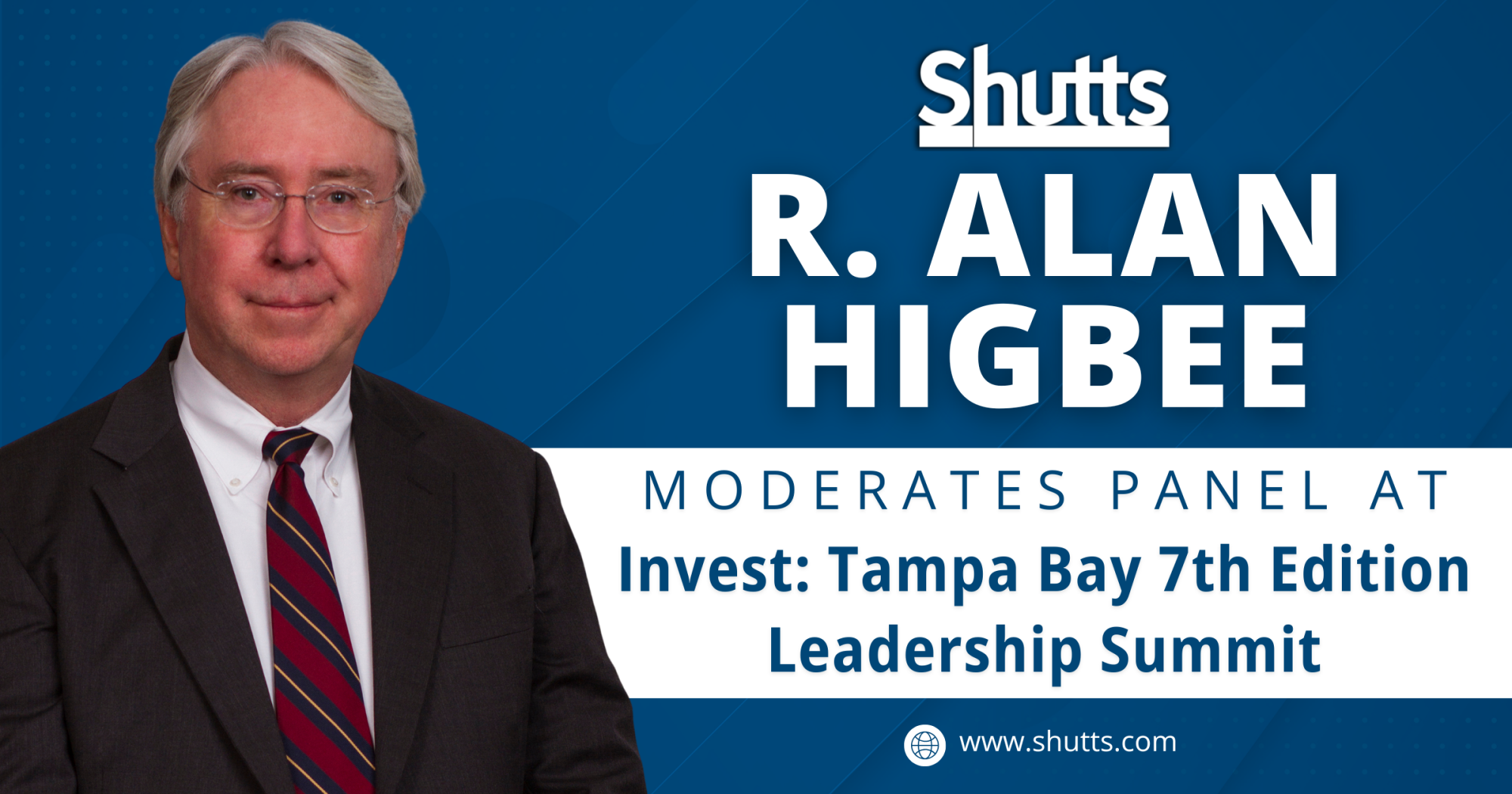 R. Alan Higbee Moderates Panel at Invest: Tampa Bay 7th Edition Leadership Summit R. Alan Higbee Moderates Panel at Invest: Tampa Bay 7th Edition Leadership Summit
