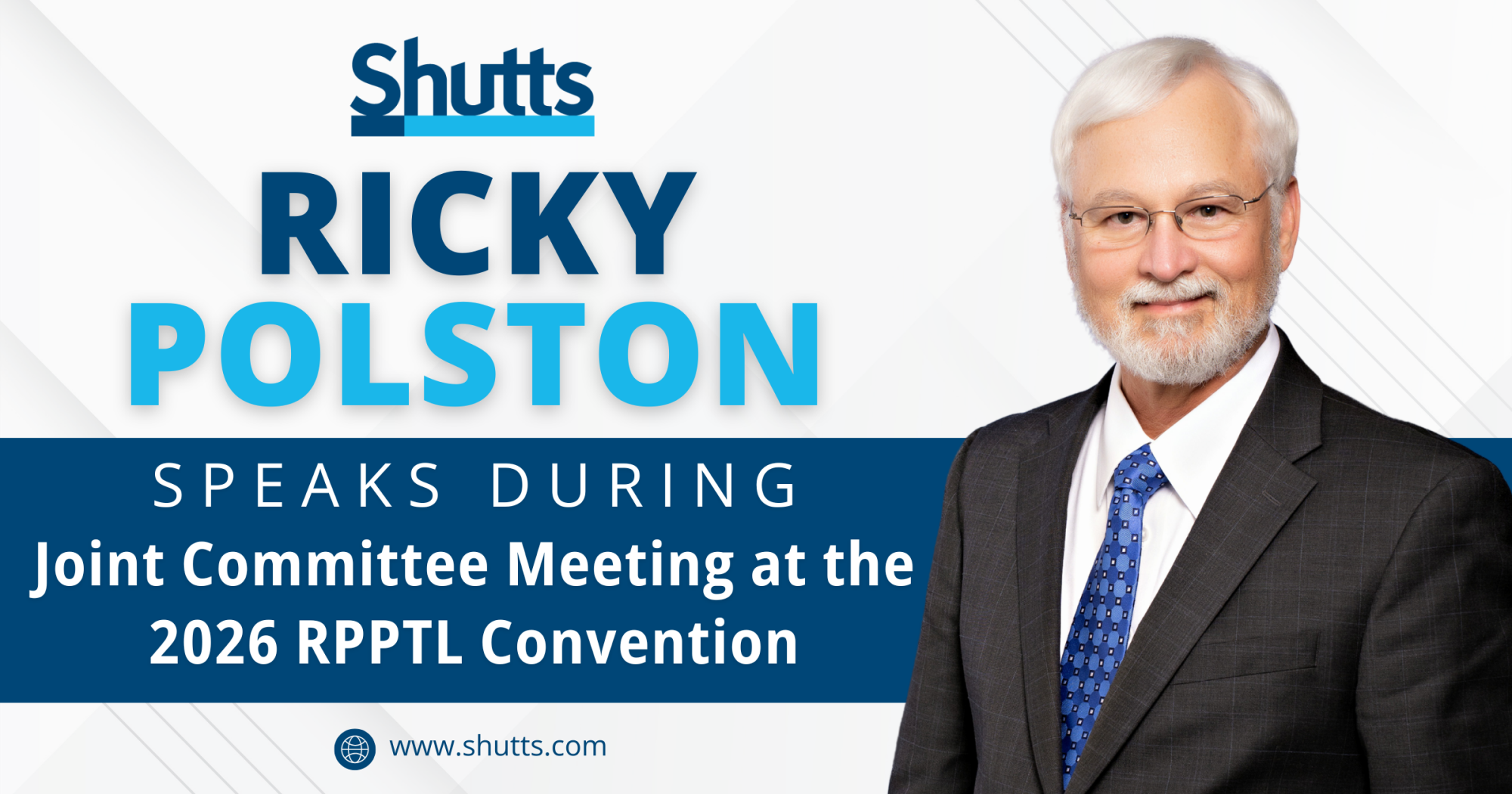 Ricky Polston, a partner in the Tallahassee office of Shutts & Bowen LLP and Chair of the firm’s Constitutional Law Section, was recently a featured speaker during the joint meeting of the Commercial Real Estate, RREIL and Real Estate Finance Committees of the Real Property, Probate & Trust Law (RPPTL) Section of The Florida Bar. The meeting was held on May 28, 2026, during the 2026 RPPTL Convention at the Ponte Vedra Inn & Club. During the presentation, Ricky discussed various methods of alternative dispute resolution, and their comparisons under the law. He discussed property insurance use of binders and recent events concerning flood insurance. Ricky also addressed the Florida Supreme Court’s jurisdiction and its decision to not accept review of TRD Biscayne LLC, et al. v. Angelica Avila, et al. (certifying question of great public importance: “May an amendment altering the voting threshold required to terminate a condominium pass without unanimous approval where a condominium declaration both (1) requires the unanimous approval of the unit owners before either terminating the condominium or passing any amendment to the declaration of condominium altering a unit owner’s ‘voting rights’ and (2) lacks language pursuant to Kaufman v. Shere, 347 So. 2d 627 (Fla. 3d DCA 1977), automatically incorporating relevant statutory changes into such contractual provisions”). About Ricky L. Polston Ricky Polston is a partner in the Tallahassee office of Shutts & Bowen LLP, where he is the Chair of the Constitutional Law Section and a member of the Appellate, Government Law, Insurance, and Litigation practice groups. He was a Florida Supreme Court Justice from 2008-2023, serving as Chief Justice from 2012 to 2014, and was a judge at the First District Court of Appeal from 2001-2008. Ricky Polston, a partner in the Tallahassee office of Shutts & Bowen LLP and Chair of the firm’s Constitutional Law Section, was recently a featured speaker during the joint meeting of the Commercial Real Estate, RREIL and Real Estate Finance Committees of the Real Property, Probate & Trust Law (RPPTL) Section of The Florida Bar. The meeting was held on May 28, 2026, during the 2026 RPPTL Convention at the Ponte Vedra Inn & Club. During the presentation, Ricky discussed various methods of alternative dispute resolution, and their comparisons under the law. He discussed property insurance use of binders and recent events concerning flood insurance. Ricky also addressed the Florida Supreme Court’s jurisdiction and its decision to not accept review of TRD Biscayne LLC, et al. v. Angelica Avila, et al. (certifying question of great public importance: “May an amendment altering the voting threshold required to terminate a condominium pass without unanimous approval where a condominium declaration both (1) requires the unanimous approval of the unit owners before either terminating the condominium or passing any amendment to the declaration of condominium altering a unit owner’s ‘voting rights’ and (2) lacks language pursuant to Kaufman v. Shere, 347 So. 2d 627 (Fla. 3d DCA 1977), automatically incorporating relevant statutory changes into such contractual provisions”). About Ricky L. Polston Ricky Polston is a partner in the Tallahassee office of Shutts & Bowen LLP, where he is the Chair of the Constitutional Law Section and a member of the Appellate, Government Law, Insurance, and Litigation practice groups. He was a Florida Supreme Court Justice from 2008-2023, serving as Chief Justice from 2012 to 2014, and was a judge at the First District Court of Appeal from 2001-2008.