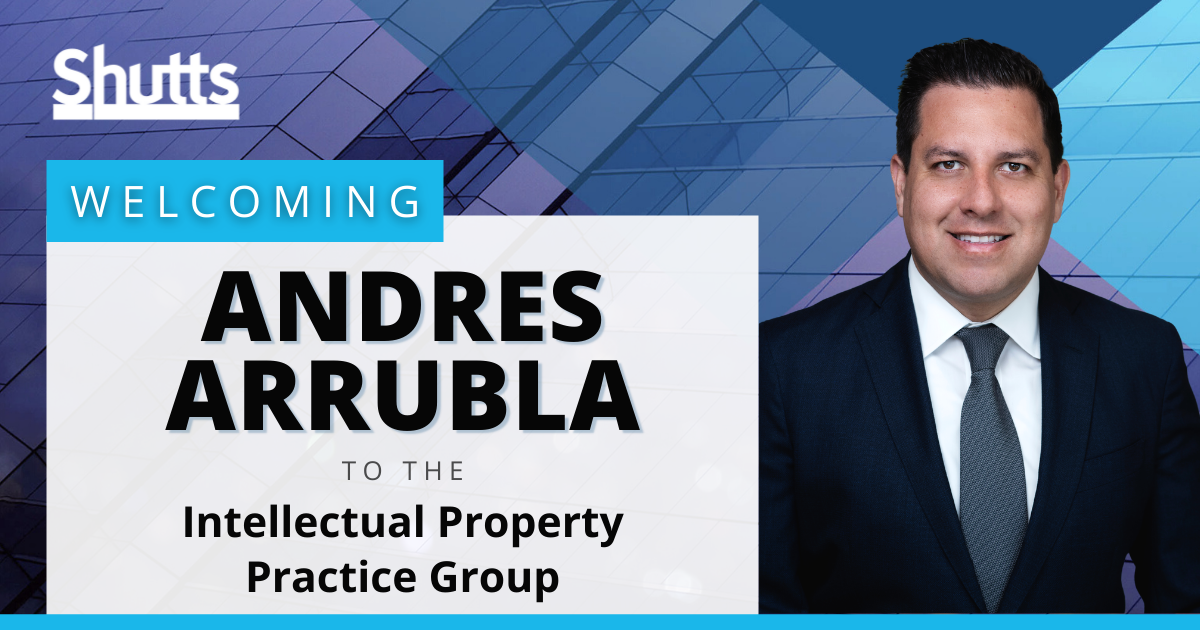 Shutts & Bowen Announces the Addition of Andres F. Arrubla to its Jacksonville Office
