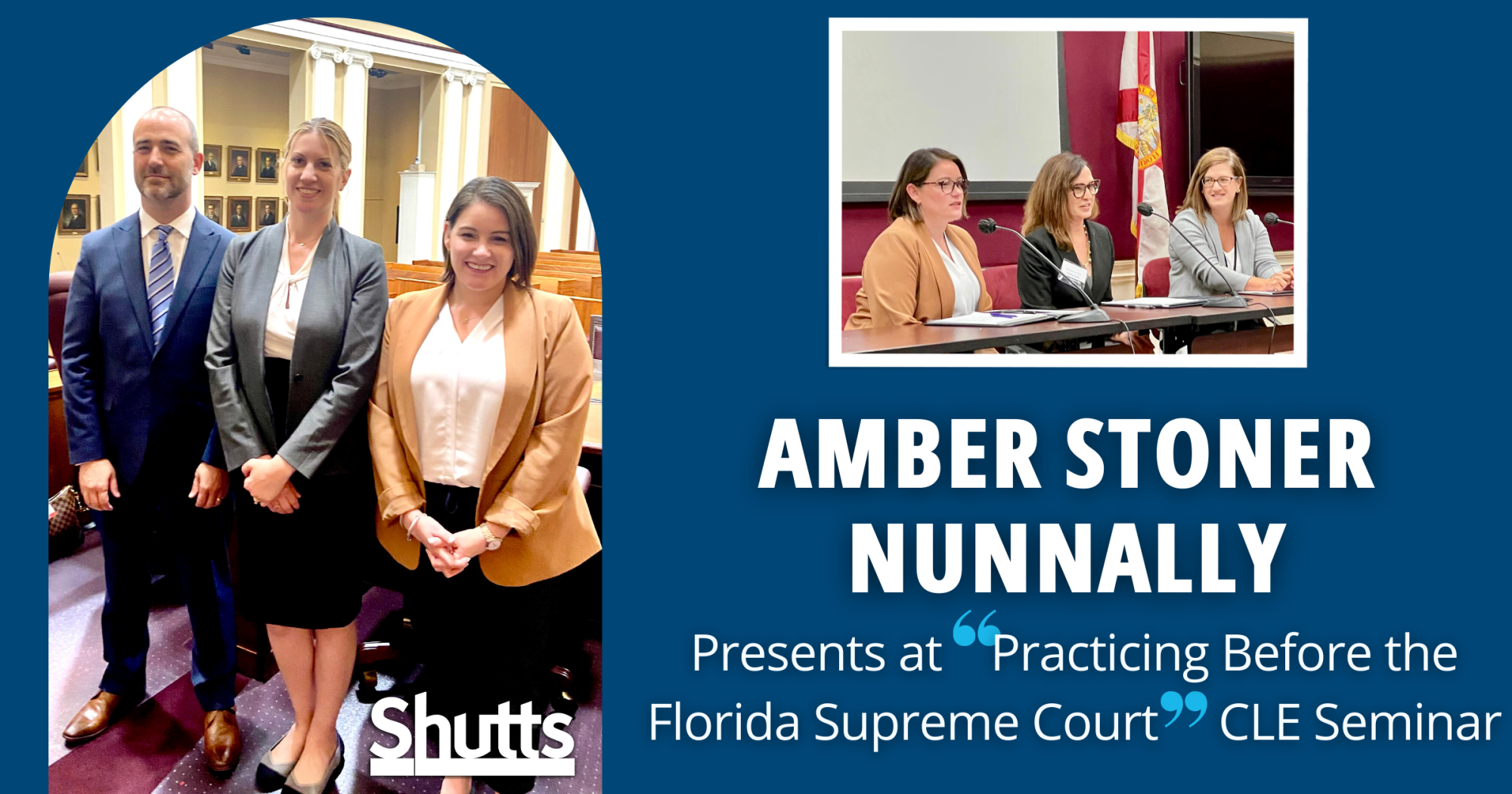 Amber Stoner Nunnally Presents at “Practicing Before the Florida Supreme Court” CLE Seminar