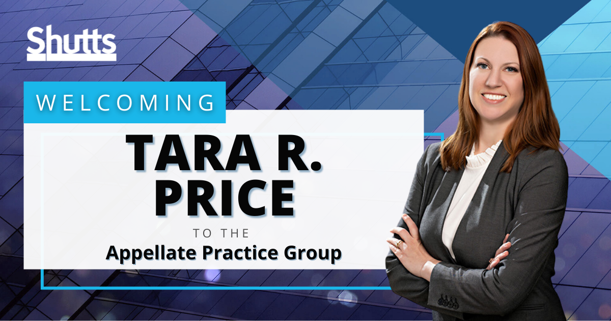 Shutts & Bowen Appellate Team Attracts New Tallahassee Partner, Tara R. Price