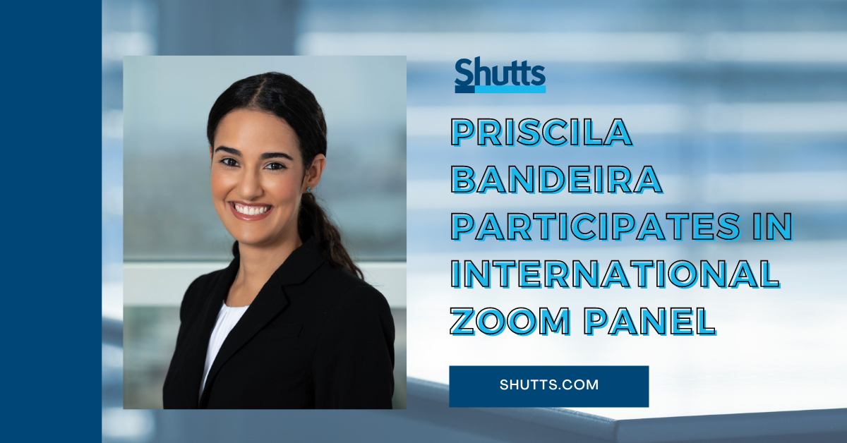 Priscila Bandeira Participates in International Zoom Panel