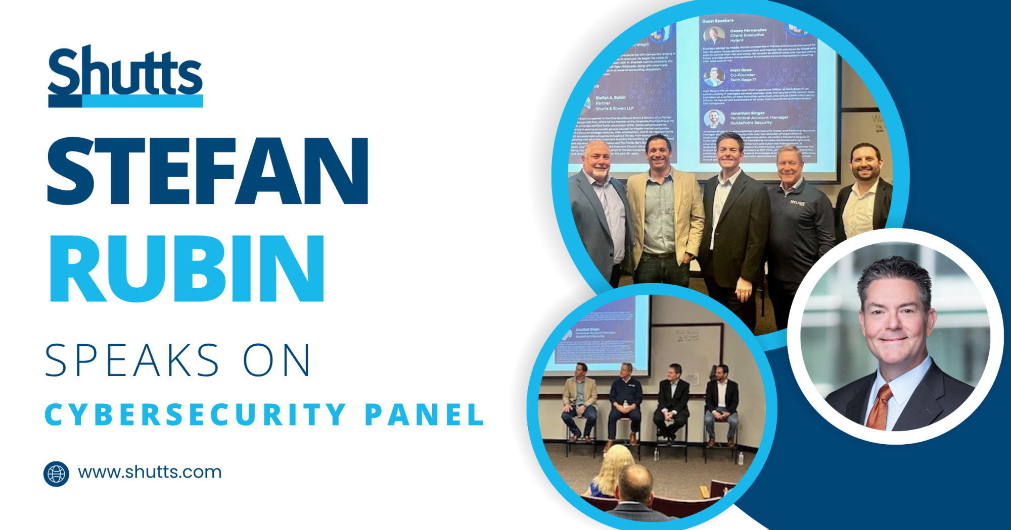 Stefan Rubin Speaks on Cybersecurity Panel Stefan Rubin Speaks on Cybersecurity Panel