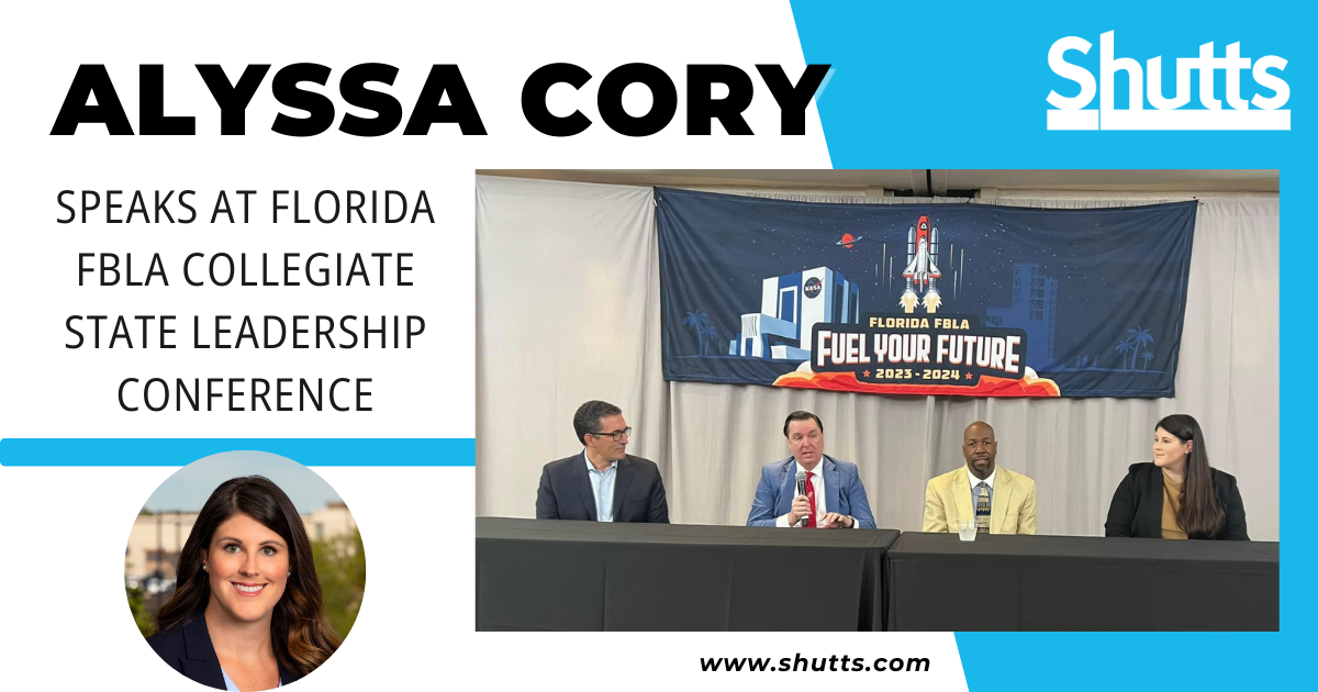 Alyssa Cory Speaks at Florida FBLA Collegiate State Leadership Conference