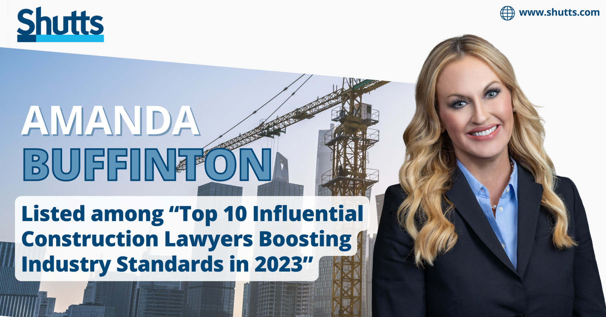 Amanda Buffinton Listed among “Top 10 Influential Construction Lawyers Boosting Industry Standards in 2023”