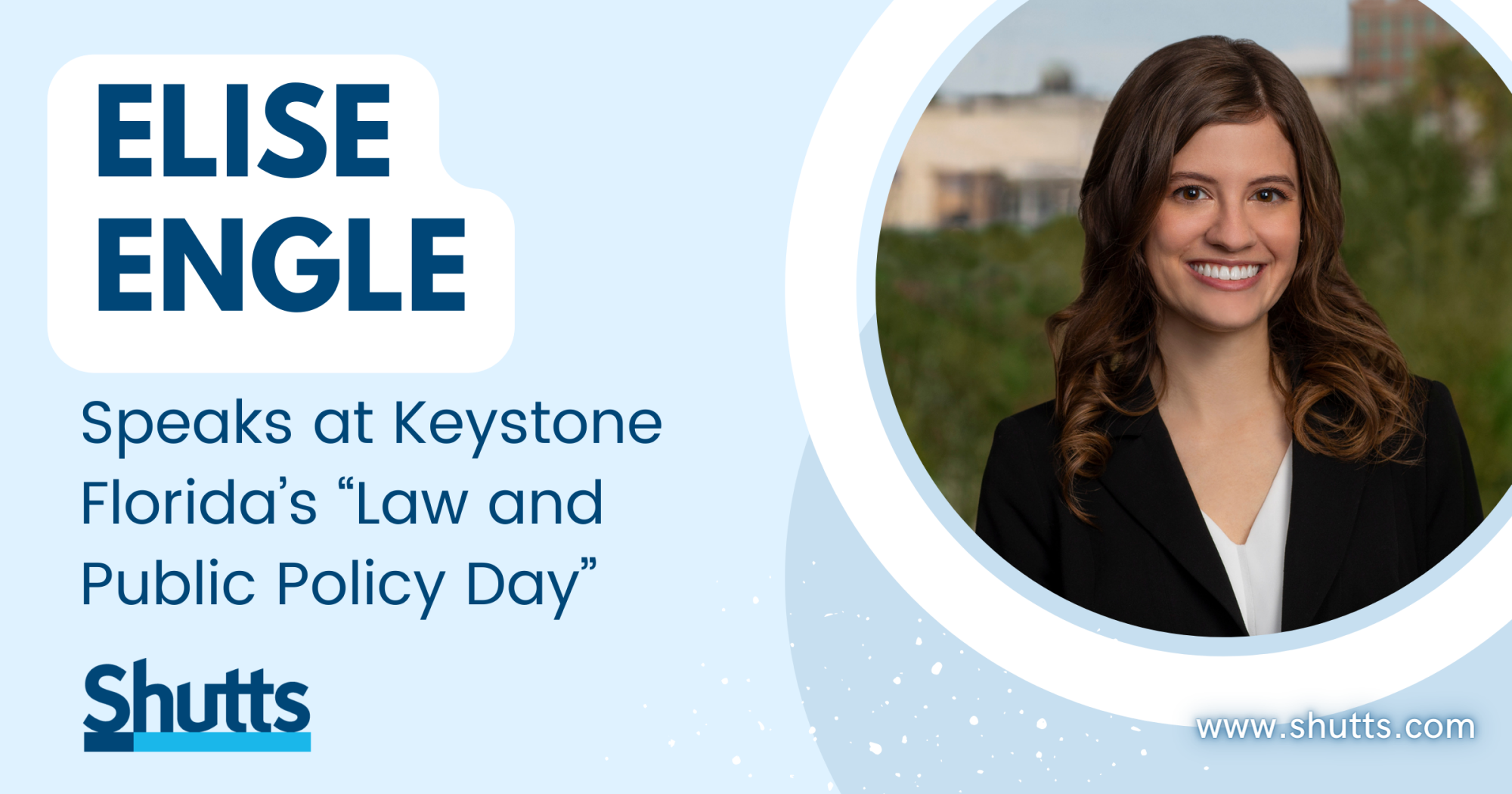 Elise Engle Speaks at Keystone Florida’s “Law and Public Policy Day”