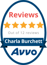 Charla Burchett Avvo Badge - 5 Stars