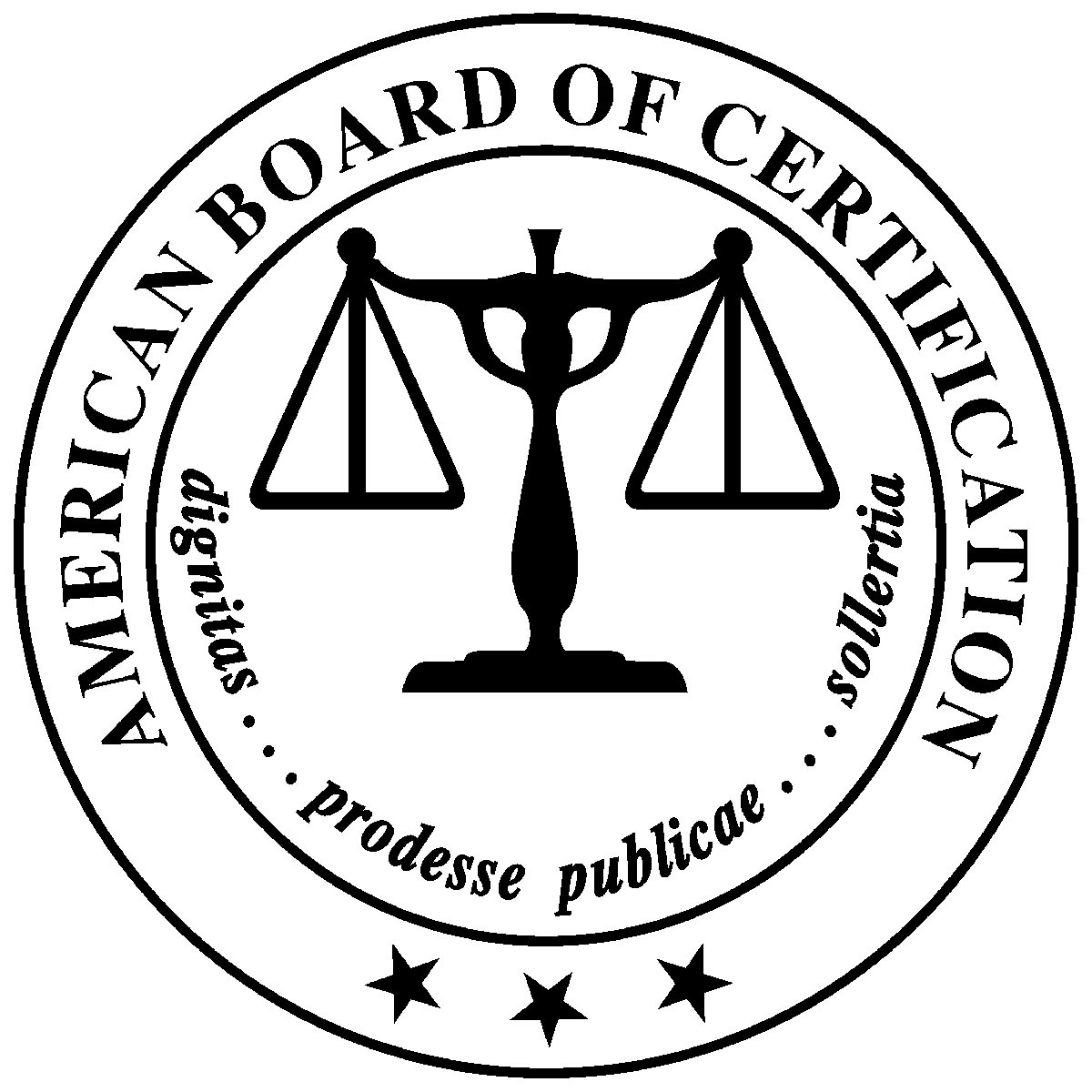 American Bar Board Certified Logo