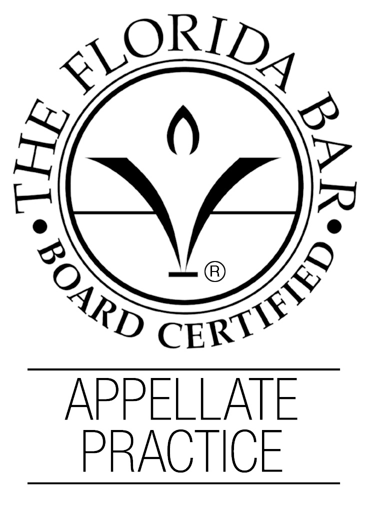 Florida Bar Board Certified in Appellate Law