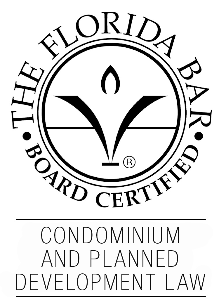 Florida Bar Board Certified in Condominium & Planned Development Law
