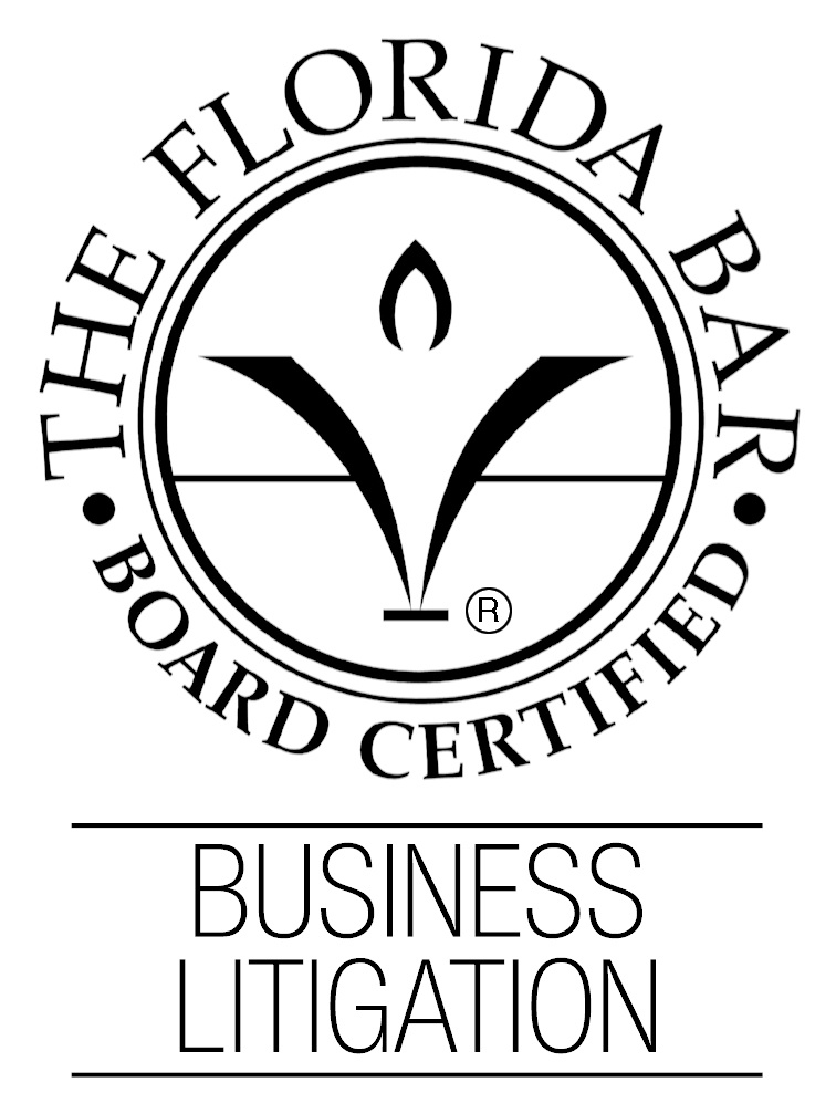 Florida Bar Board Certified in Business Litigation