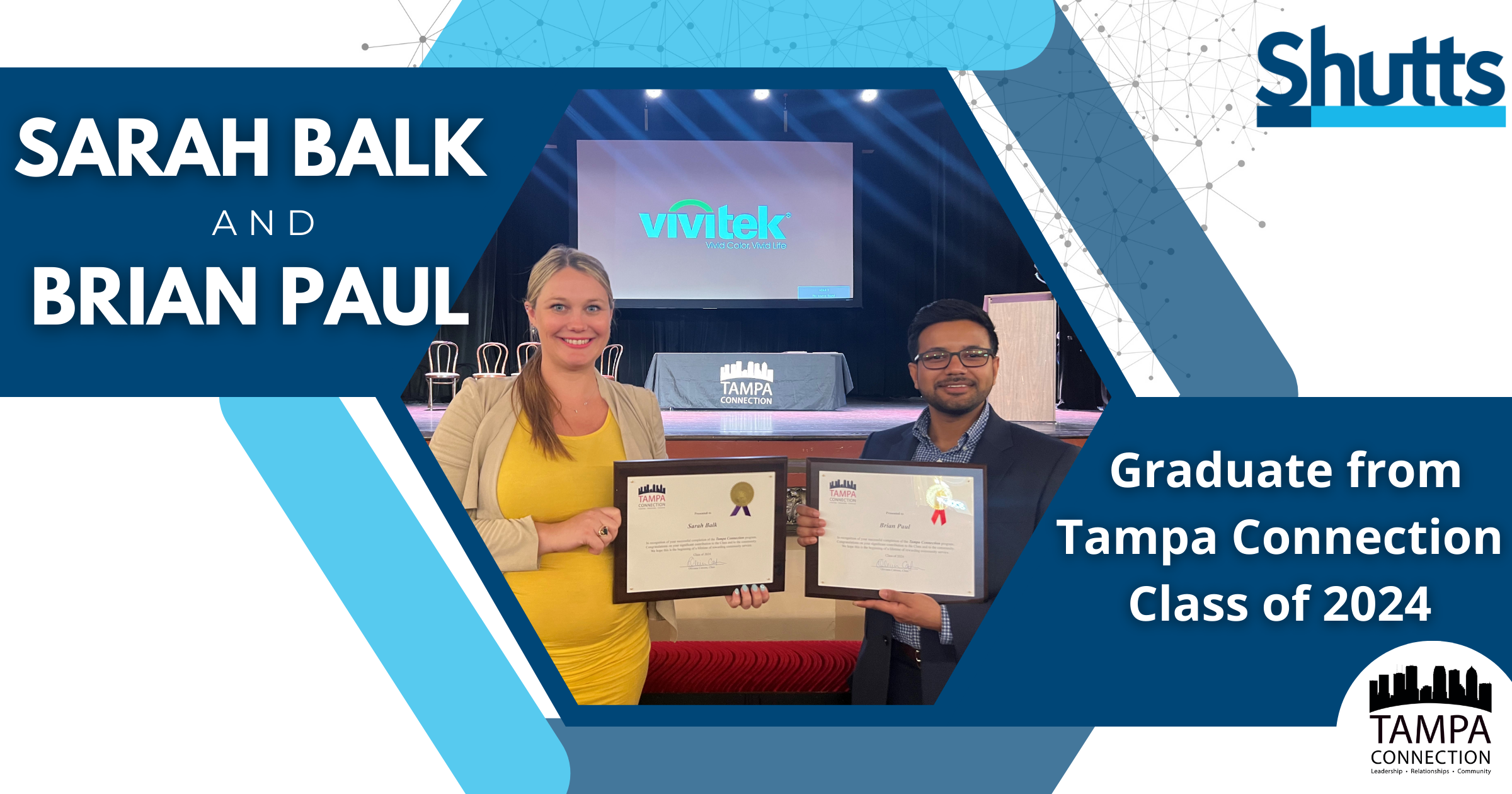 Sarah Balk And Brian Paul Graduate From Tampa Connection Class Of 2024 Sarah Balk And Brian Paul Graduate From Tampa Connection Class Of 2024