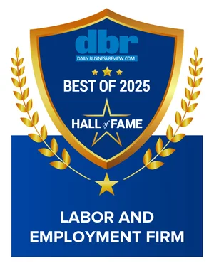 Daily Business Review (DBR) “Best Of 2025” - Labor and Employment HOF